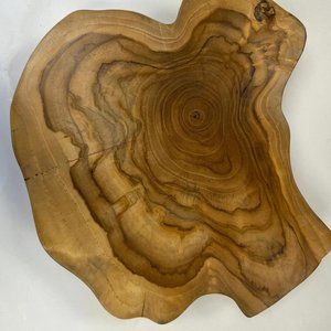 Pottery Barn Live Edge Wood Pedestal Tray *Photo Shoot